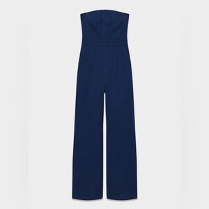 Aritzia new with tag Dark Blue Strapless Jumpsuit